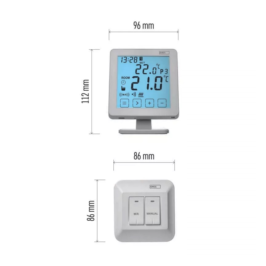 Smart termostat 230V Wi-Fi