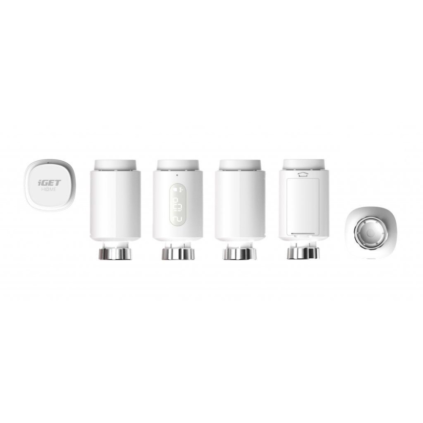 Smart termostat med LED-lys display 2xAA/3V Zigbee