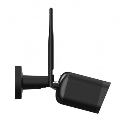 Smart udendørs kamera med sensor Full HD 1080p 12V IP65 Wi-Fi Tuya sort
