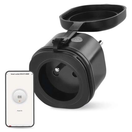 Smart udendørs socket GoSmart 3680W/230V/16A Tuya IP44