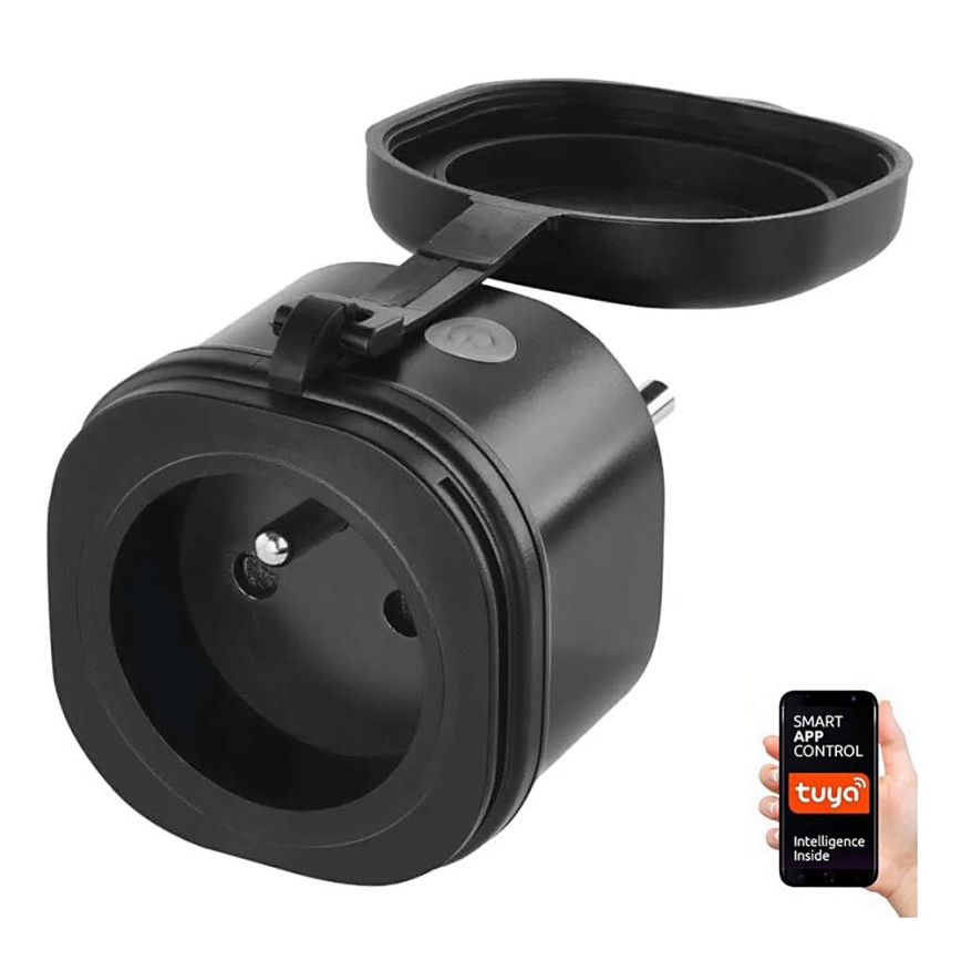 Smart udendørs socket GoSmart 3680W/230V/16A Wi-Fi Tuya IP44