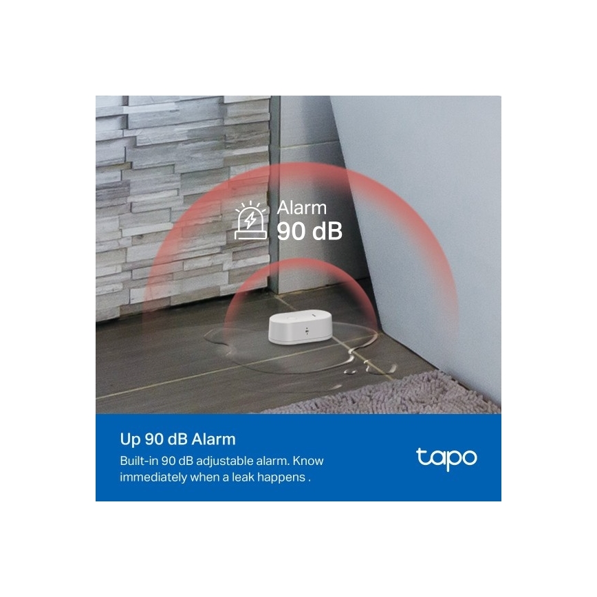 Smart vandlækagesensor 2x AAA