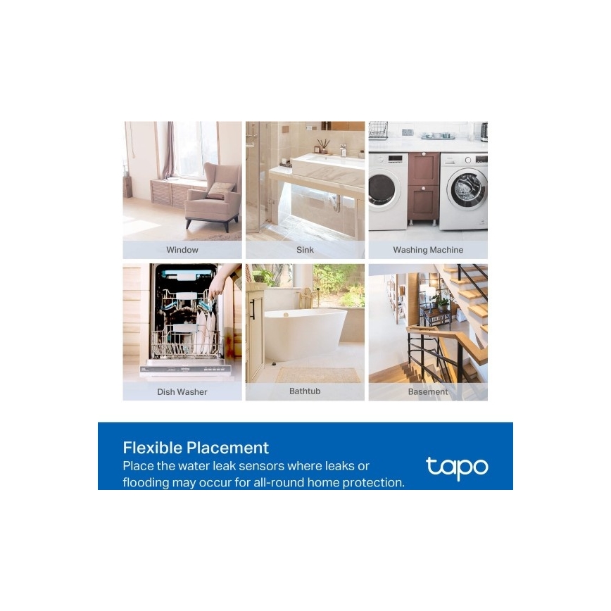 Smart vandlækagesensor 2x AAA