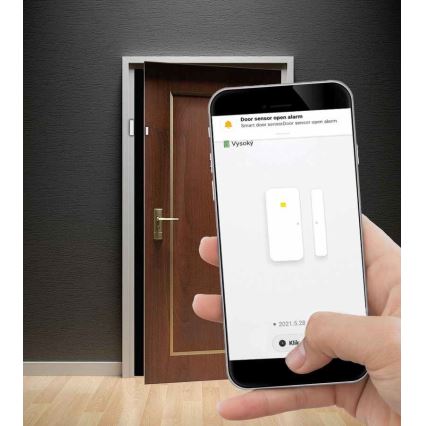 Smart vindues- og dørsensor 2xAAA Wi-fi Tuya
