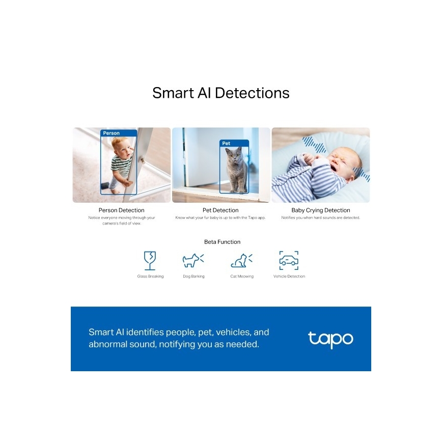 Smart Wi-FI-kamera Tuya