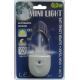 Socket lampe MINI-LIGHT (blåt lys)