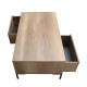 Sofabord 42x103 cm brun