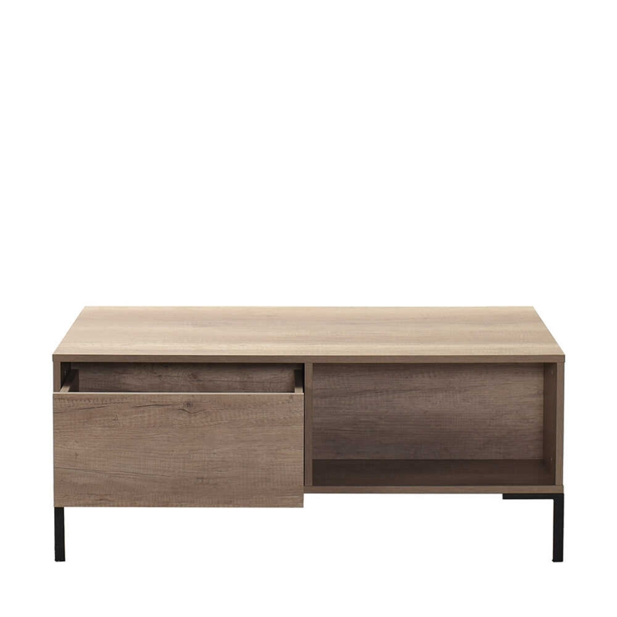 Sofabord 42x103 cm brun