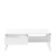 Sofabord 42x110 cm hvid