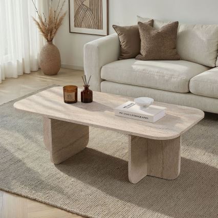 Sofabord AKIRA 120x60 cm beige