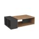 Sofabord ANITA 32x102 cm brun/antracitgrå