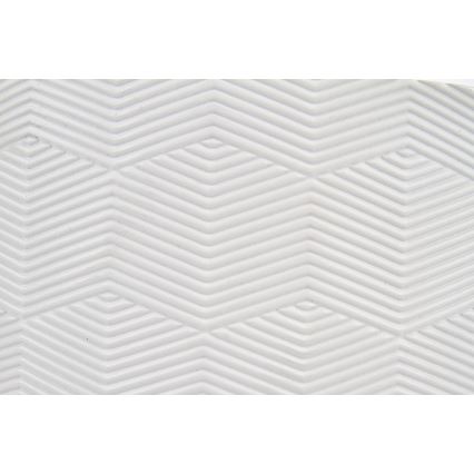 Sofabord AURA 45x38 cm hvid/sort/beige