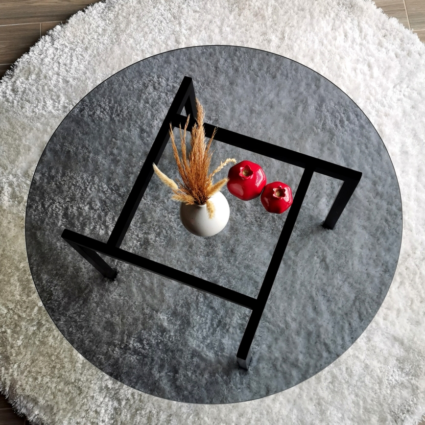 Sofabord BALANCE 42x75 cm sort