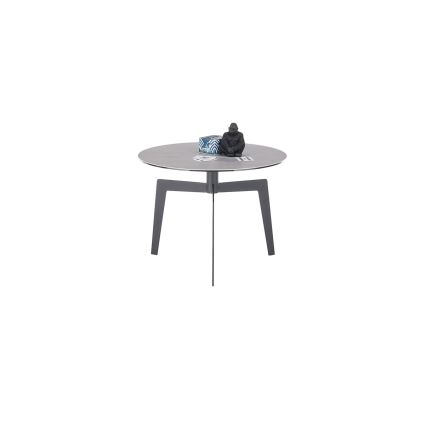 Sofabord BALANCE Ø 60 cm grå/antracit