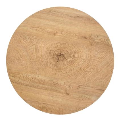 Sofabord BROOKLYN 37x80 cm naturlig eg/sort