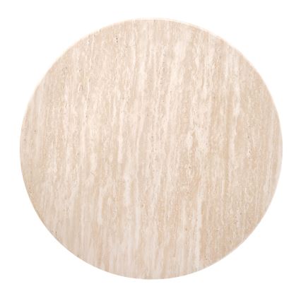 Sofabord CALDO Ø 50 cm brun/beige