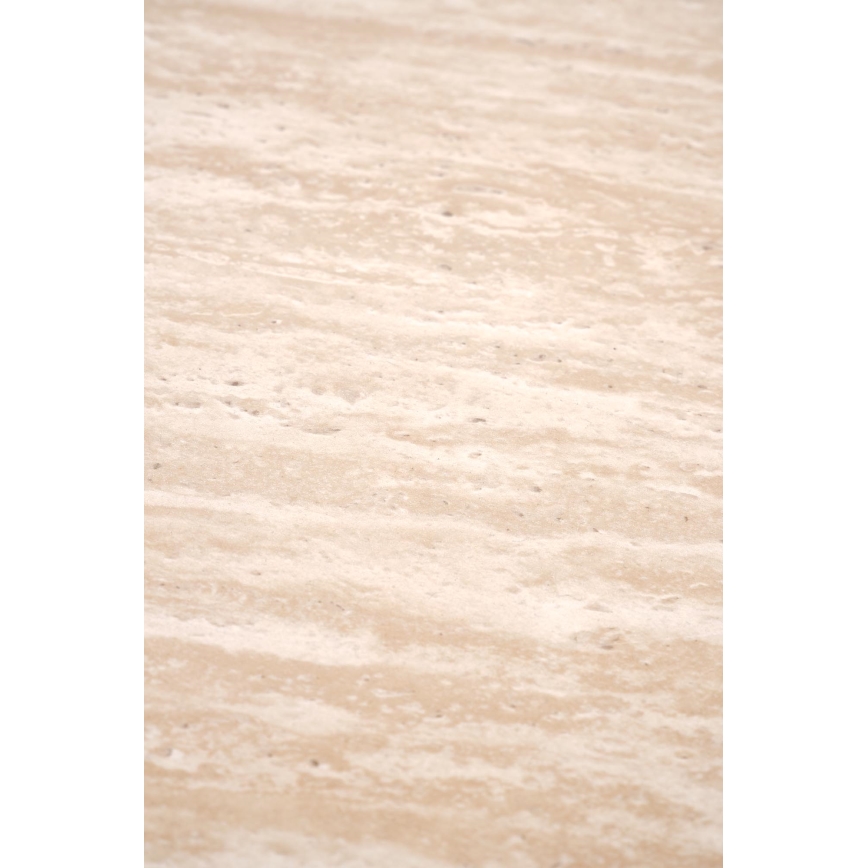 Sofabord CALDO Ø 50 cm brun/beige