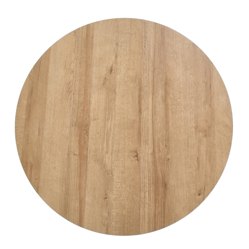 Sofabord CAMILA 41x80 cm gylden eg/sort