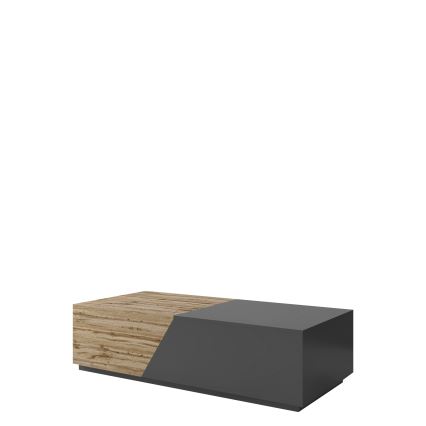 Sofabord CEELIAS 42x124 cm antracit/Wotan-eg