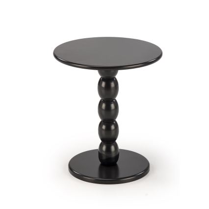 Sofabord CIRILA, Ø 40 cm, sort