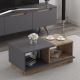 Sofabord CONSEPT 36x90 cm brun/grå