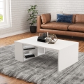 Sofabord DEFNE 34x90 cm hvid