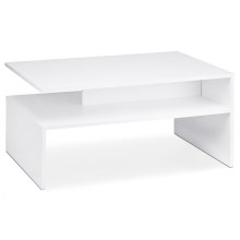 Sofabord DELCHI 45x90 cm hvid