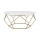 Sofabord DIAMOND 41,5x90 cm guldfarvet/hvid