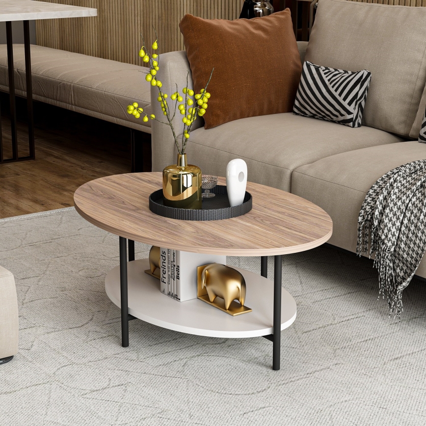 Sofabord ELIS 36x90 cm eg/hvid