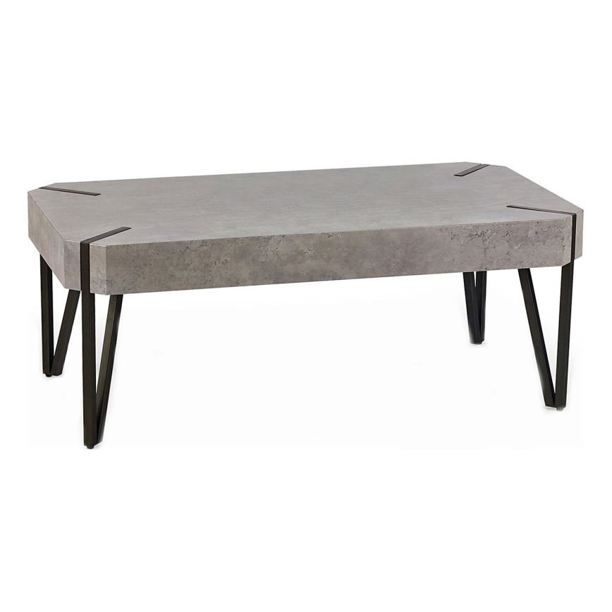 Sofabord EMILY 42x110 cm beton