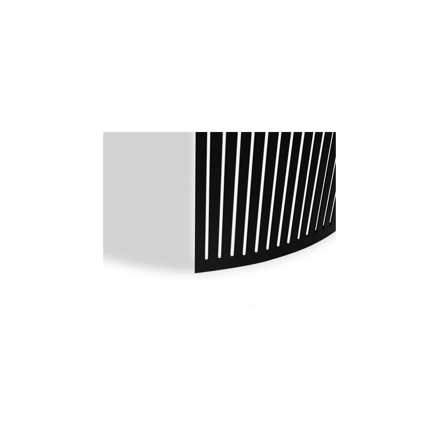 Sofabord FIKOLI 40x75 cm sort/hvid