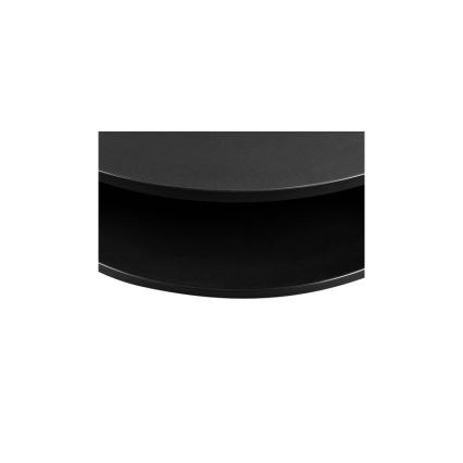 Sofabord FIKOLI 40x75 cm sort/hvid
