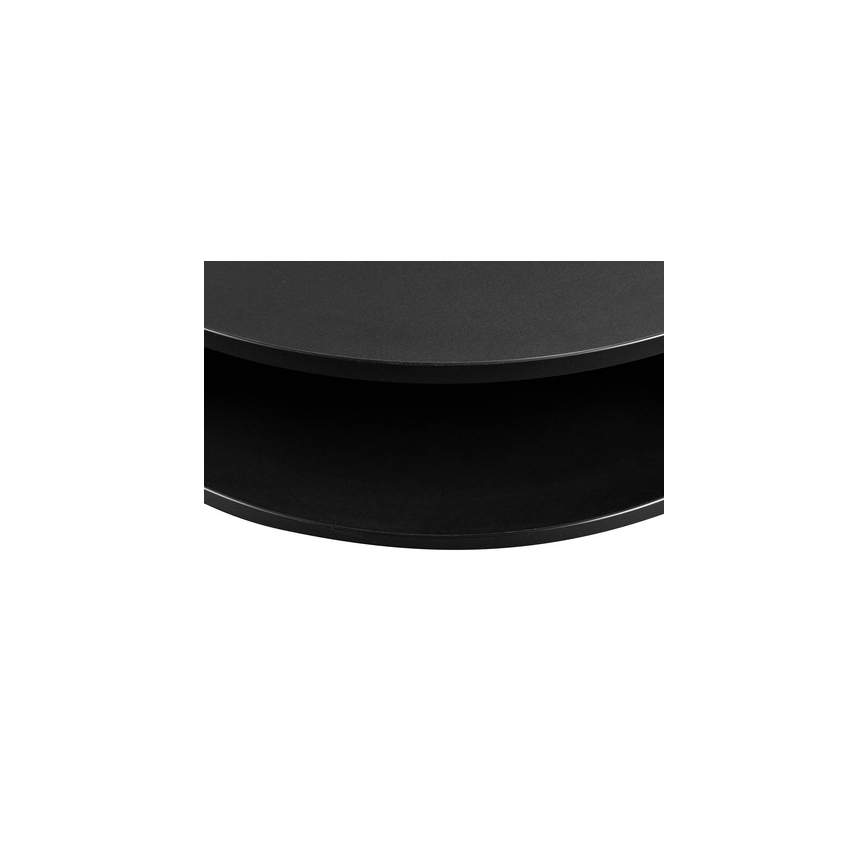 Sofabord FIKOLI 40x75 cm sort/hvid