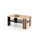 Sofabord FORMA 110x65 cm brun/sort