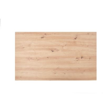 Sofabord FORMA 110x65 cm brun/sort