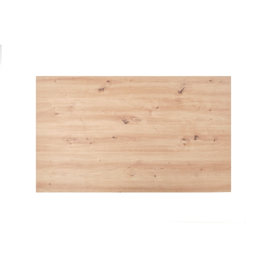 Sofabord FORMA 110x65 cm brun/sort