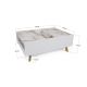 Sofabord FRIDA 63x90 cm hvid