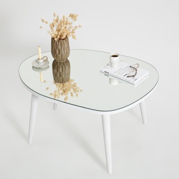 Sofabord GUSTO 38x75 cm hvid