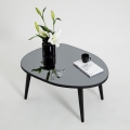 Sofabord GUSTO 38x75 cm sort