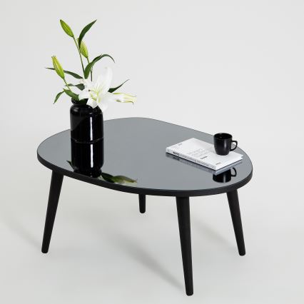 Sofabord GUSTO 38x75 cm sort