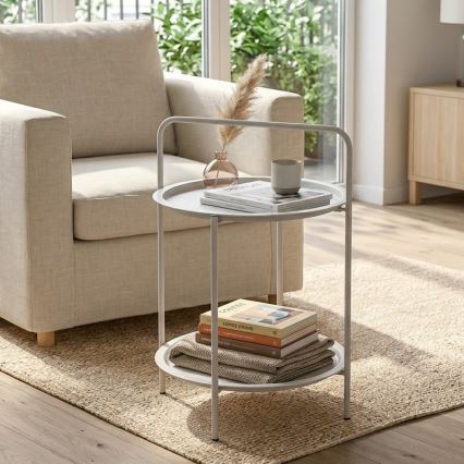 Sofabord HAGE 50x66 cm hvid