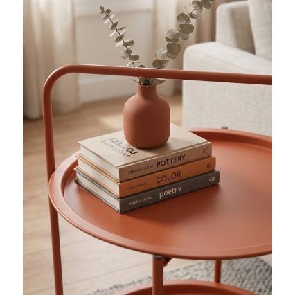 Sofabord HAGE 50x66 cm orange