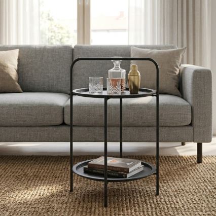 Sofabord HAGE 50x66 cm sort