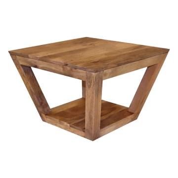 Sofabord HINA 60x60 cm massivt træ/mangotræ