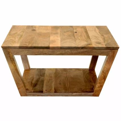 Sofabord HINA 80x80 cm massivt træ/mangotræ