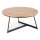 Sofabord KARIDA 41x80 cm beige/sort