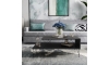 Sofabord LOIRE 40x100 cm antracitgrå