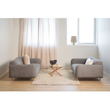 Sofabord LUCA 82 cm klar/eg