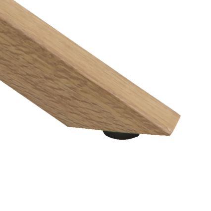 Sofabord LUCA 82 cm klar/eg