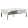 Sofabord LUE beige/sort